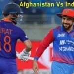 afghanistan national cricket team vs india national cricket team timeline