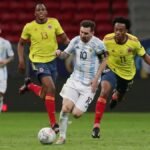 argentina national football team vs colombia national football team timeline