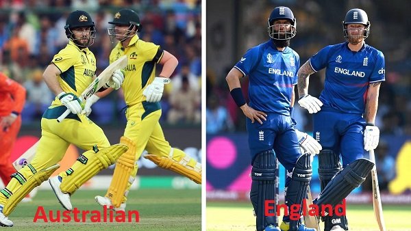 australian menâ€™s cricket team vs england cricket team timeline