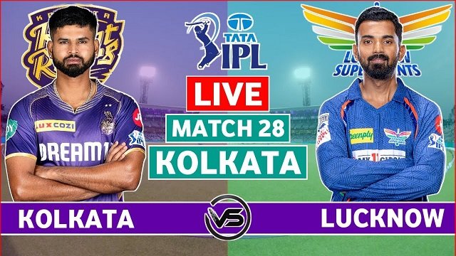 lucknow super giants vs kolkata knight riders timeline