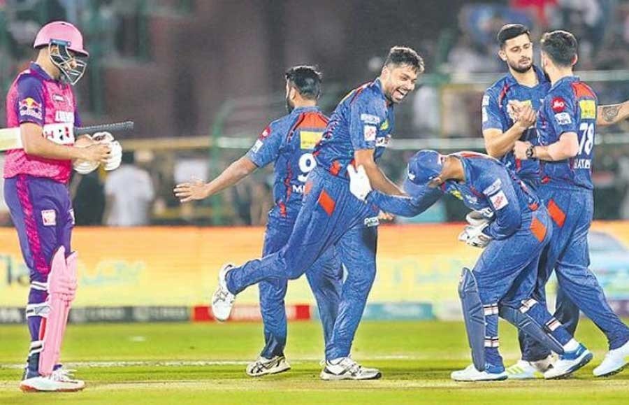 lucknow super giants vs rajasthan royals timeline