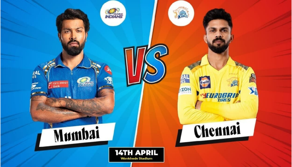 mumbai indians vs chennai super kings timeline