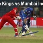 mumbai indians vs punjab kings timeline