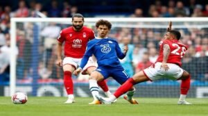 Chelsea f.c. vs Nottingham forest Timeline