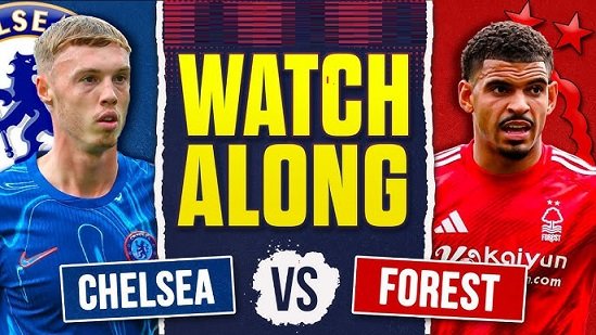 Chelsea f.c. vs Nottingham forest Timeline