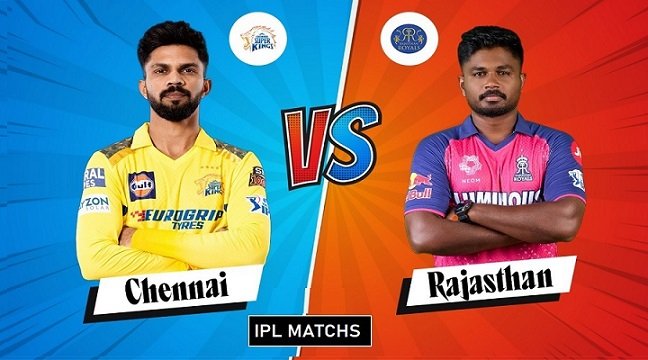 Chennai Super Kings Vs Rajasthan Royals Timeline