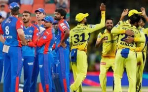 Chennai Super Kings vs Delhi Capitals Timeline