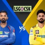 Chennai Super Kings vs Lucknow Super Giants Timeline