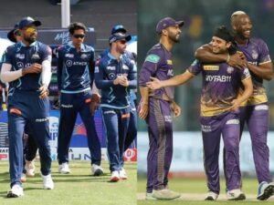 Gujarat Titans vs Kolkata Knight Riders Timeline