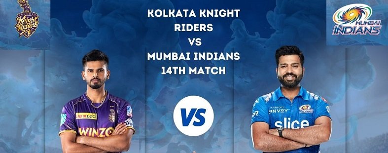 Mumbai Indians Vs Kolkata Knight Riders Timeline