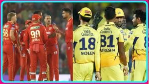 Punjab Kings Vs Chennai Super Kings Timeline