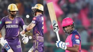 Rajasthan Royals vs Kolkata Knight Riders Timeline