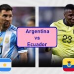 Argentina National Football Team vs Ecuador National Football Team Timeline