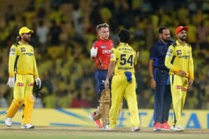 Chennai Super Kings vs Punjab Kings Timeline