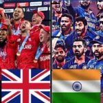 India national Cricket Team vs England Cricket Team Timeline