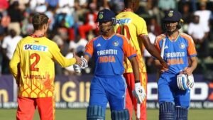 India National Cricket Team vs Zimbabwe National Cricket Team Timeline