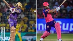 Kolkata Knight Riders vs Rajasthan Royals Timeline