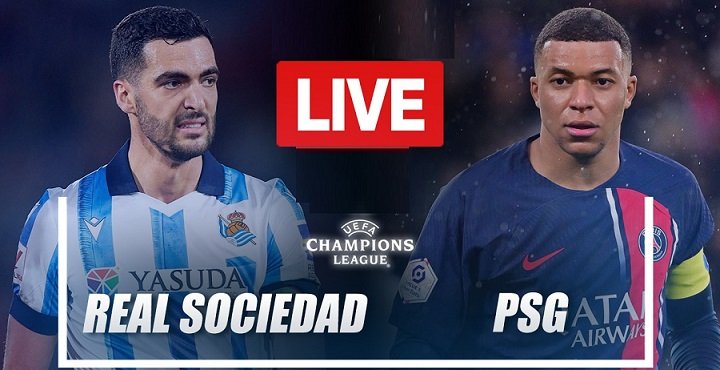 Real Sociedad Vs PSG Timeline