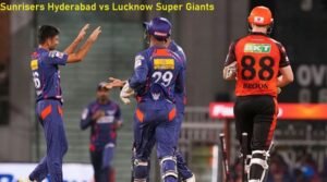 Sunrisers Hyderabad Vs Lucknow Super Giants Timeline