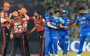 Sunrisers Hyderabad vs Mumbai Indians Timeline