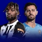 Man City vs Newcastle United F.C. Timeline