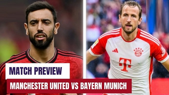 Manchester United vs Bayern Munich Timeline