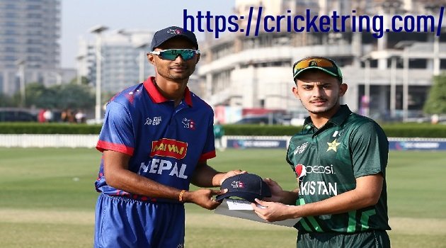 nepal national under-19 cricket team vs pakistan national under-19 cricket team timeline