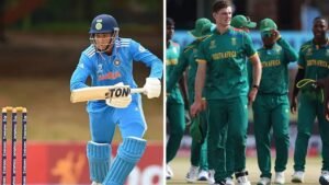 South Africa vs India Under-19 Cricket Team Timeline