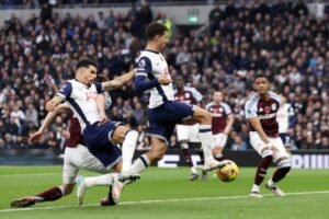 Tottenham vs Aston Villa Timeline