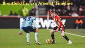 brentford f.c. vs arsenal timeline1