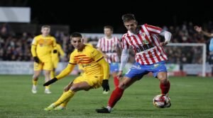 UD Barbastro vs FC Barcelona Timeline