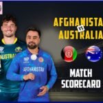 Afghanistan vs Australia Cricket Match Scorecard