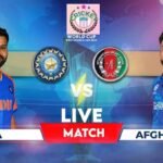 Afghanistan vs India Cricket Match Scorecard