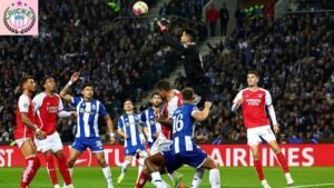 Arsenal vs FC Porto Timeline