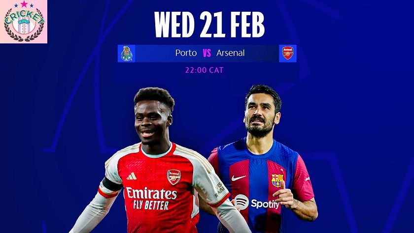 Arsenal vs FC Porto Timeline