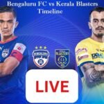 Bengaluru FC vs Kerala Blasters Timeline