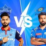 Delhi Capitals Team vs Mumbai Indians Team Timeline