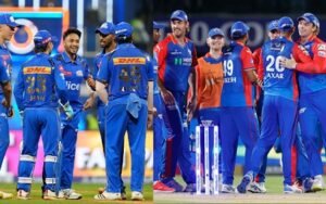 Delhi Capitals Team vs Mumbai Indians Team Timeline