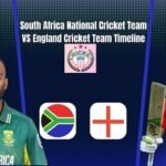 England Cricket Team vs South Africa National Cricket Team Timeline