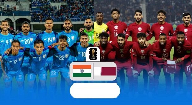 India National Football Team vs Qatar National Football Team