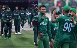 Pakistan vs Bangladesh Cricket Match Scorecard