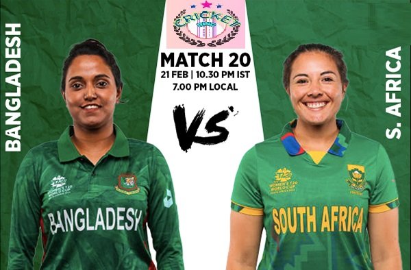 South Africa Women's National Cricket Team vs Bangladesh Women Timeline