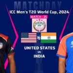 United States National Cricket Team vs India National Cricket Team Match Scorecard