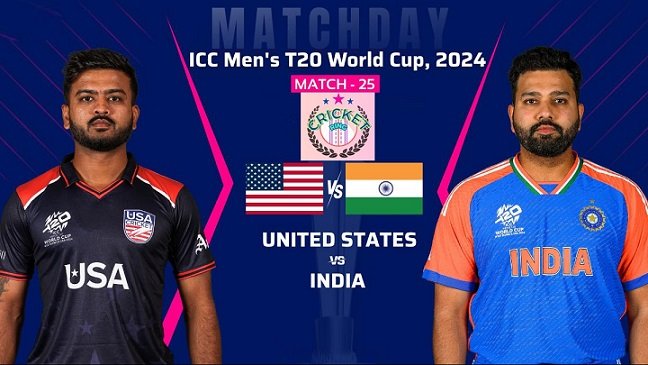 United States National Cricket Team vs India National Cricket Team Match Scorecard