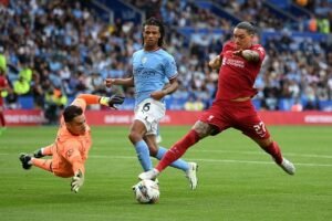 Man City vs Liverpool F C Timeline