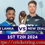 New Zealand vs Sri Lanka Cricket Match Scorecard