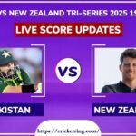 Pakistan vs New Zealand Cricket Team Match Scorecard