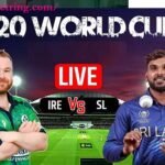 Sri Lanka National Cricket Team vs Ireland Cricket Team Timeline